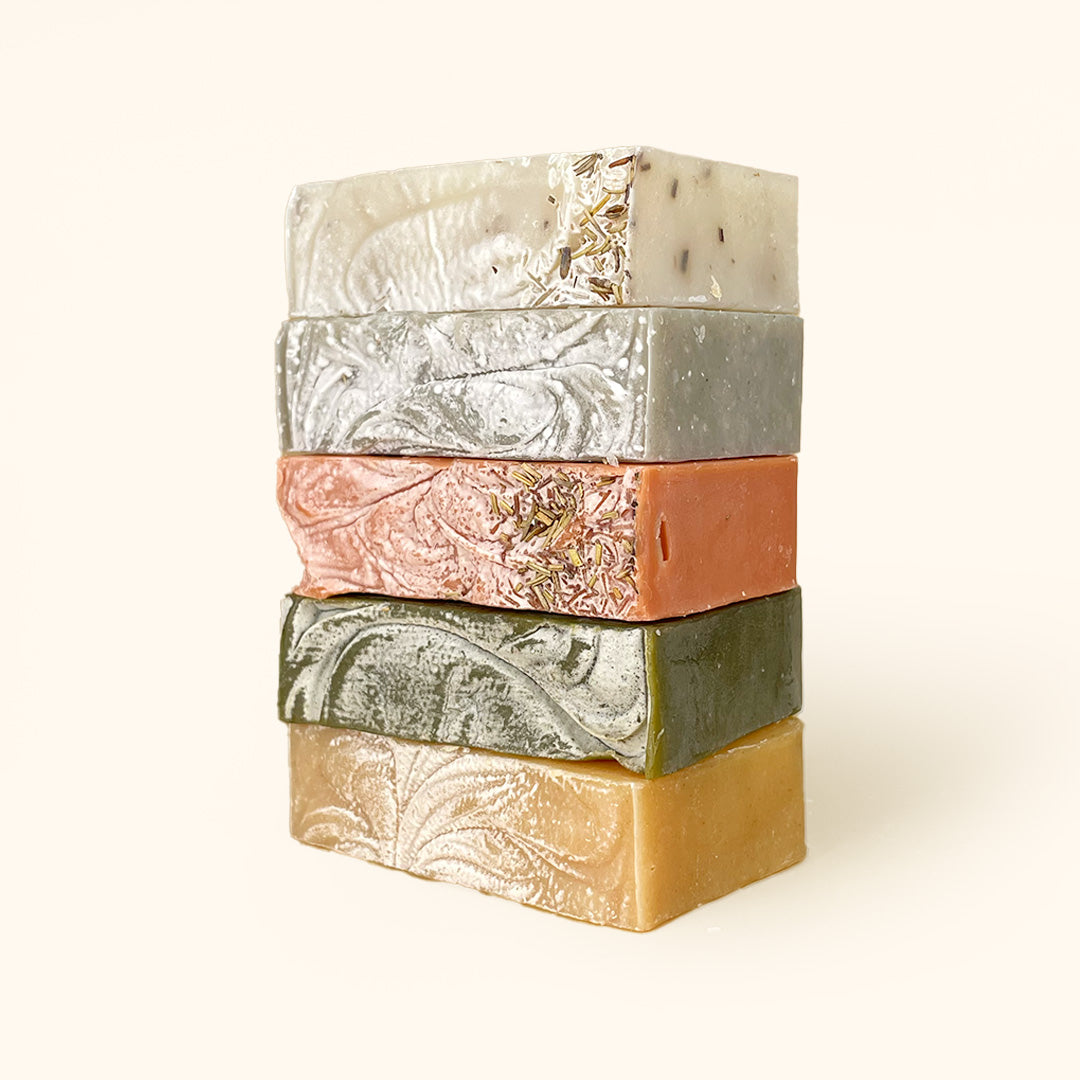 5 Bar Bundle (includes ONLY 5 Bar Soaps)